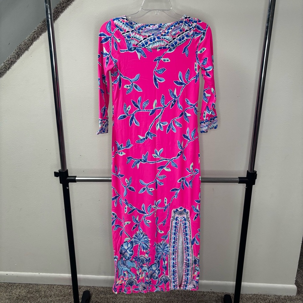 Lilly Pulitzer UPF 50‎ Carabella Long Sleeve Dress Women’s XS - Picture 3 of 10